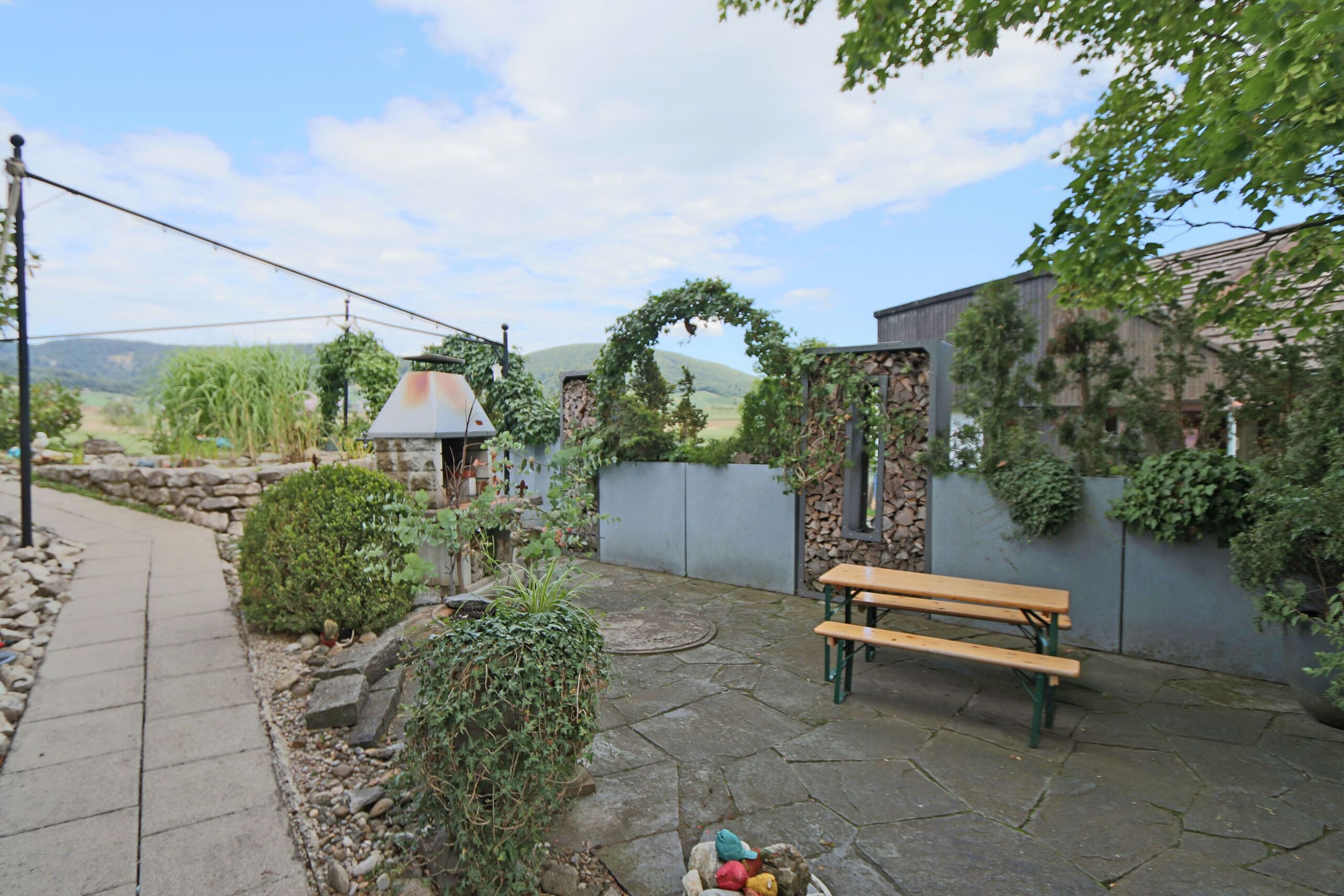 ein lauschiger Platz für gemütliche Grillrunden