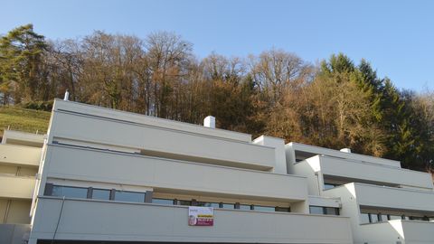 Wohnen und Leben in Riniken bei Brugg
4 ½ Zimmer-Terrassenhaus      
inkl. Doppelgarage und 
2 Aussenparkplätze