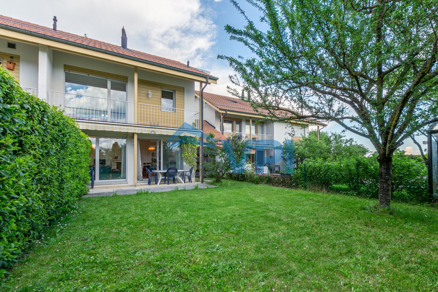Villa mitoyenne en pignon