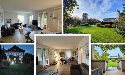 Einfamilienhaus / Gartenparadies mit Baulandreserve