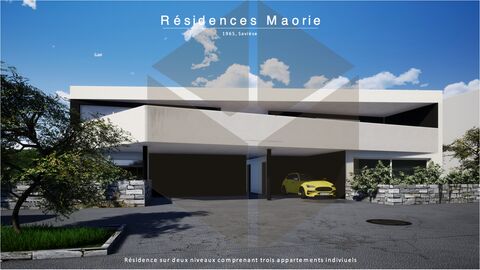 Magnifique de 2.5 pces de 64 m2 avec pelouse de 109 m2