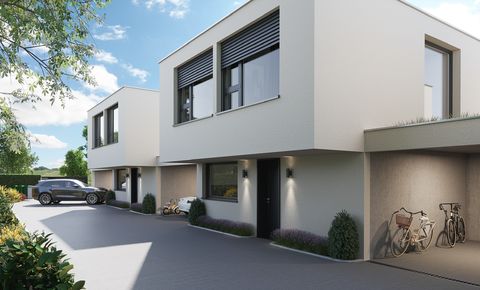 New promotion of three THPE villas in the town of Lancy