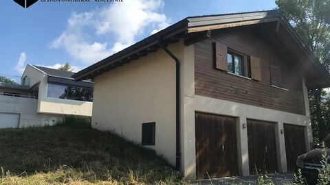 Appartement avec 3 boxes de parking / hangar