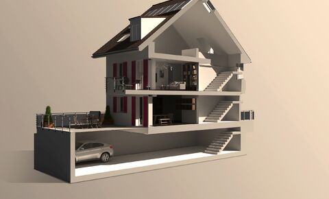 RESIDENCE LA FONTAINE - PERMIS EN FORCE - CHANTIER EN COURS