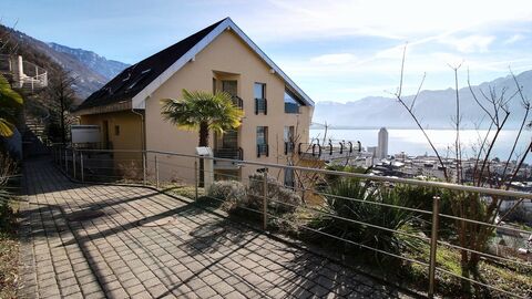 BEL APPARTEMENT 4,5 PCES AVEC VUE SPECTACULAIRE SUR L'ARC LEMANIQUE