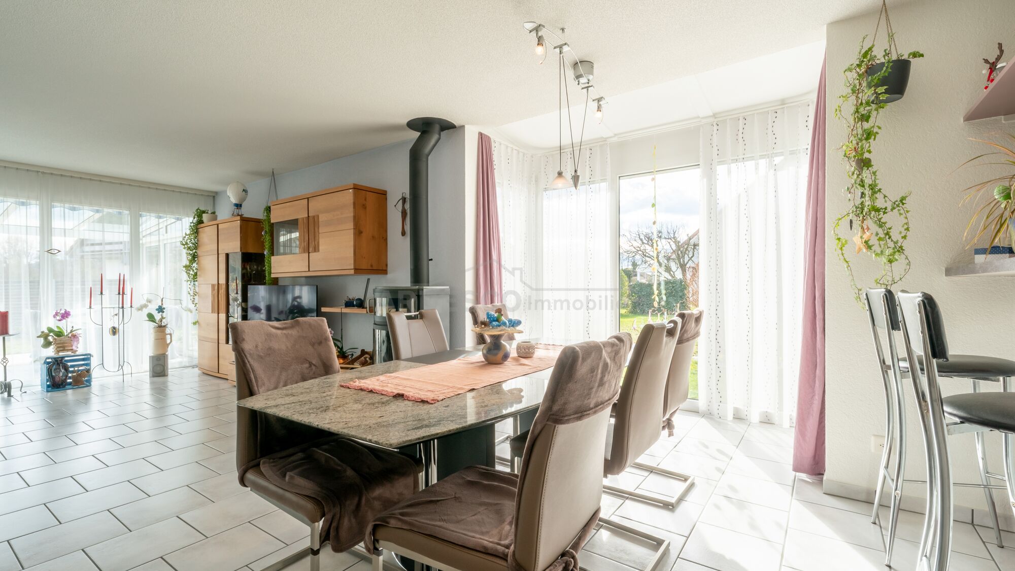 Essbereich Wohnzimmer