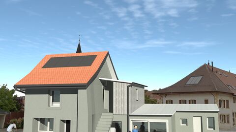 Belmont-sur-Yverdon
A vendre maison de village type loft de 3 pièces