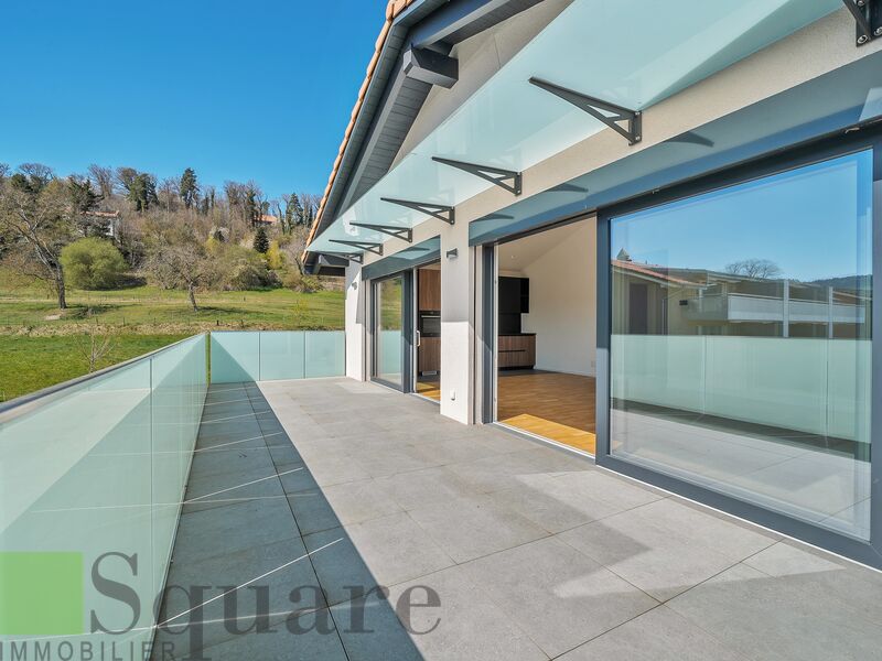 Magnifique appartement en attique NEUF À Lucens – Opportunité unique !