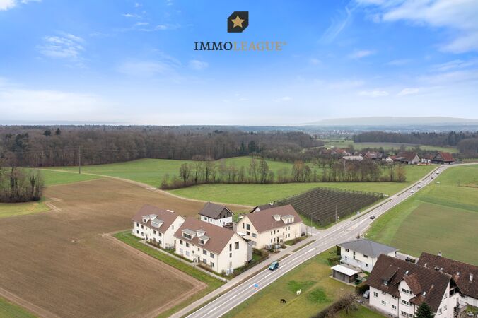 Erleben Sie herausragendes Wohnen auf dem Land in grünr Umgebung.