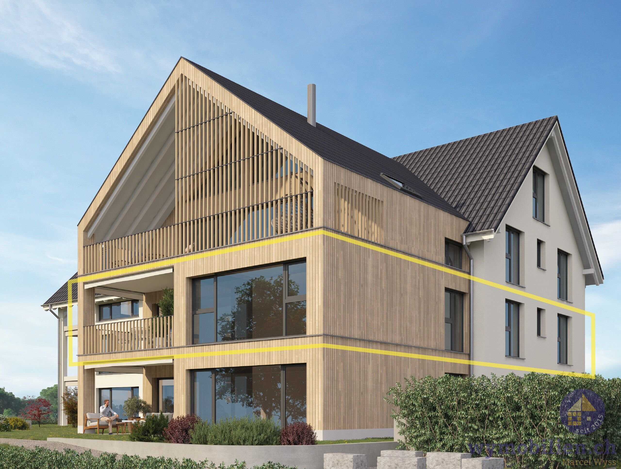 Grosszügig, lichtdurchflutete OG Wohnung