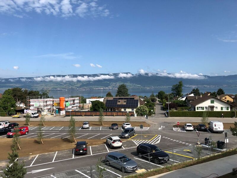 Apartment front & rear view CH-1470 Estavayer-le-Lac, Champ-de-Lune 75