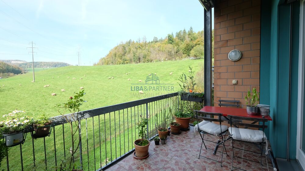 Balkon mit Aussicht 