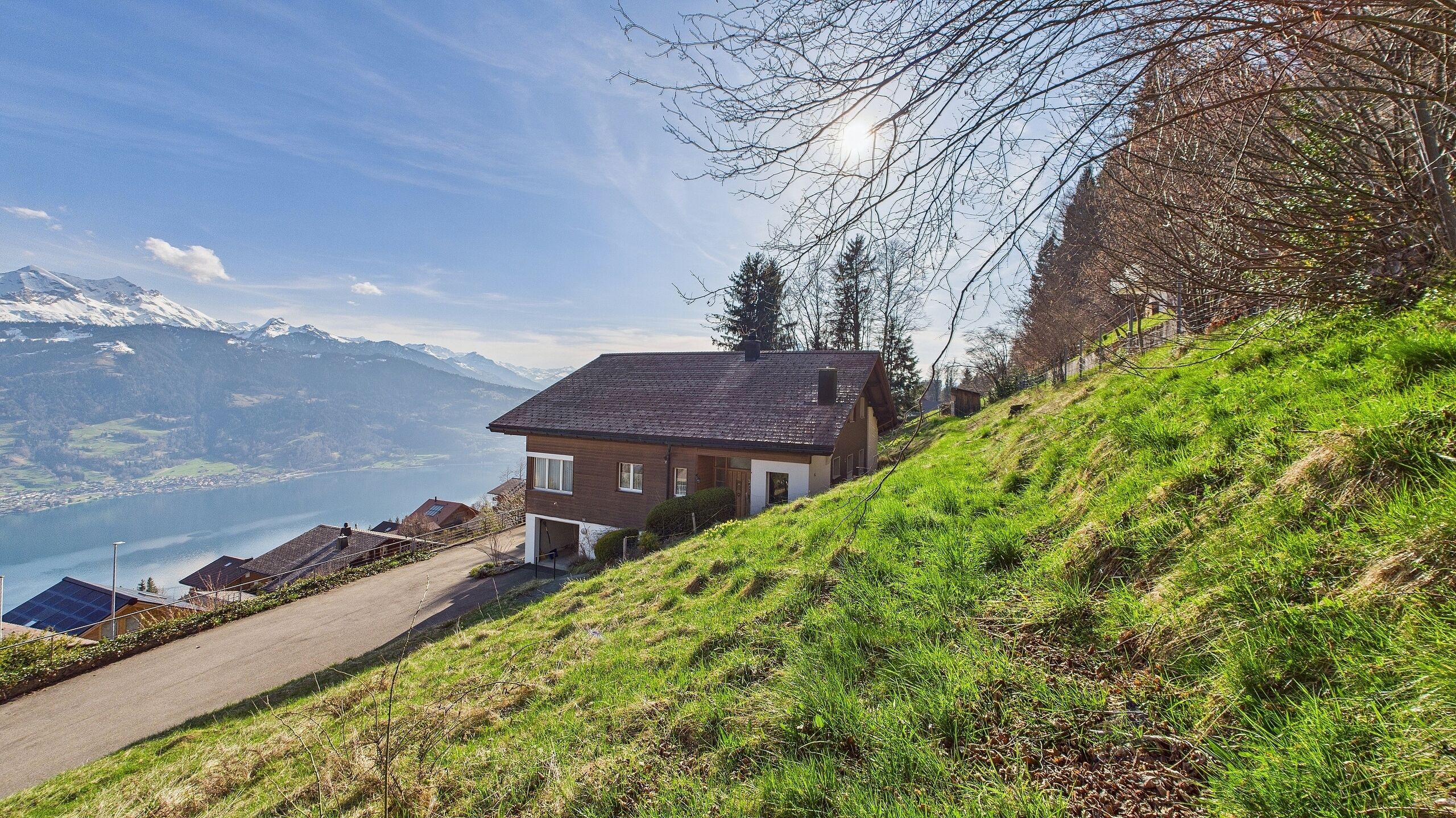 Blick über die Baulandreserve 