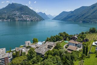 San Salvatore Residence: 4.5-room triplex with garden