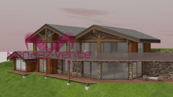 CHALET SUPER G
LES CLEVES - ON THE SKI SLOPES
SALE TO SWISS PERMIT
