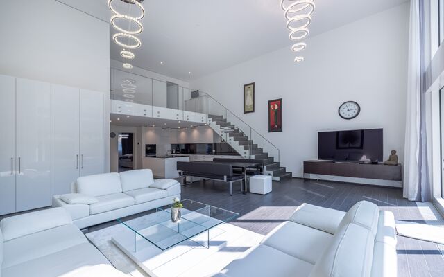 Stylish City Life on Two Levels