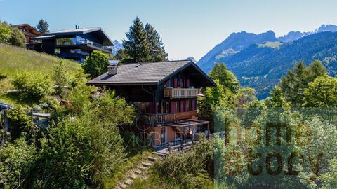 Chalet de charme avec studio, au cœur de la nature alpine