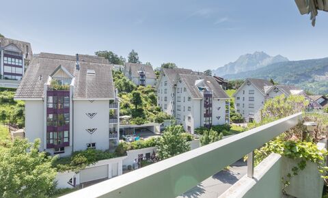 Sonnige Wohnung mit unverbaubarer Sicht über Horw