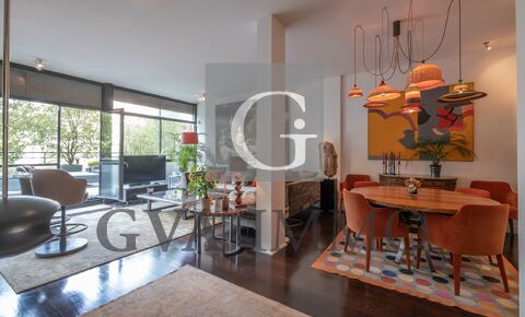 Superb apartment in downtown Geneva with large terrace