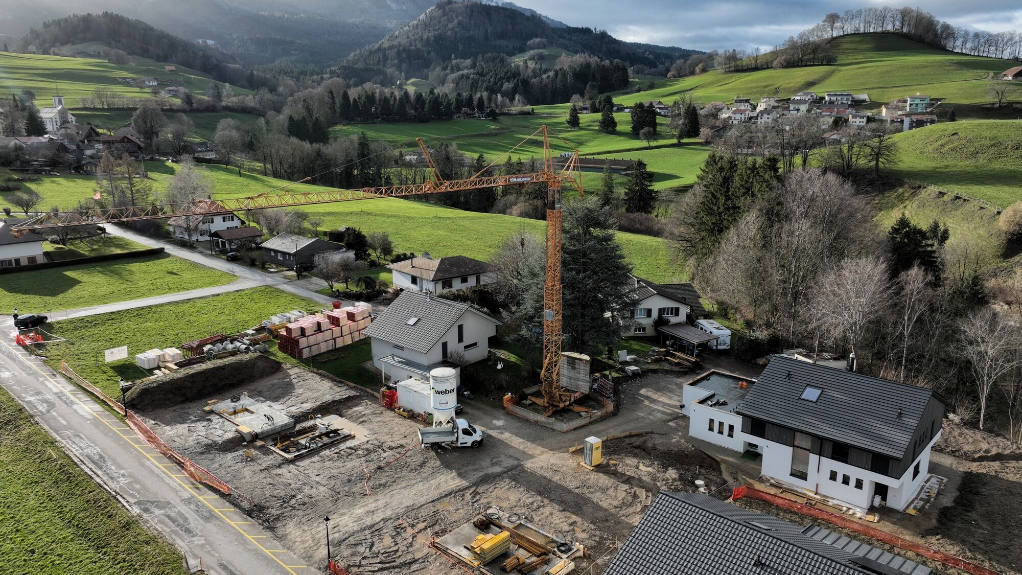 Vue chantier