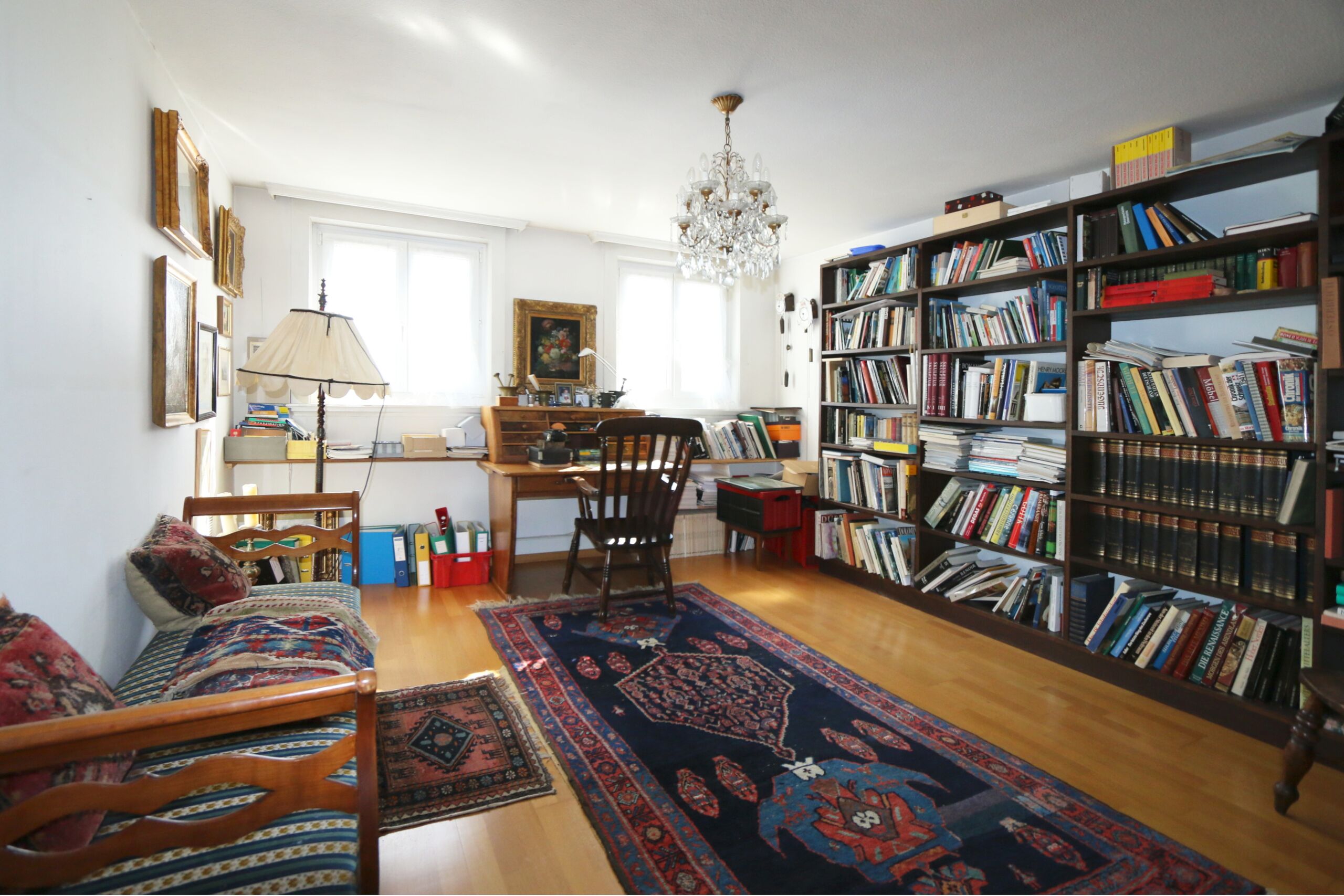 Bibliothek, Arbeitszimmer