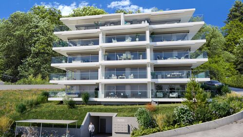 14 APPARTEMENTS
ENSOLEILLÉS AU COEUR
DE L’AGGLOMÉRATION
LAUSANNOISE