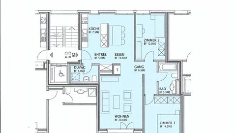 Appartement traversant CH-1580 Avenches, Rue de  Bibracte 14a