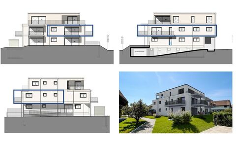 Es hat nur noch 2 Wohnungen! Wohnlandschaft mit 5.5 Zimmer!