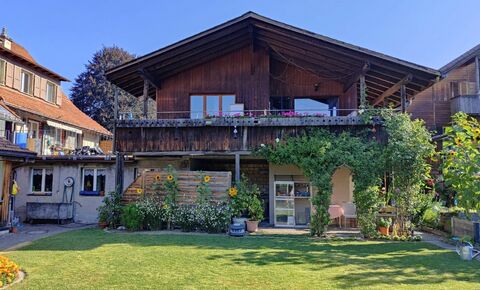 Stöckli mit grosser Terrasse - Laube - Cheminéeofen!