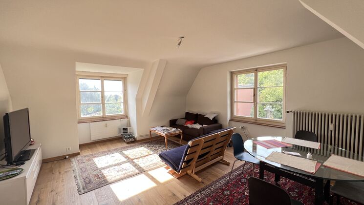 Tolle, renovierte Wohnung 75m2 mit Weitsicht auf Weide und Wald