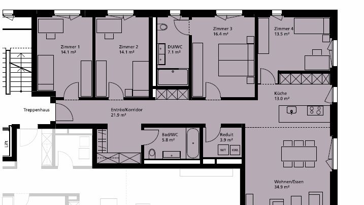 Grundriss WHG 4.3
