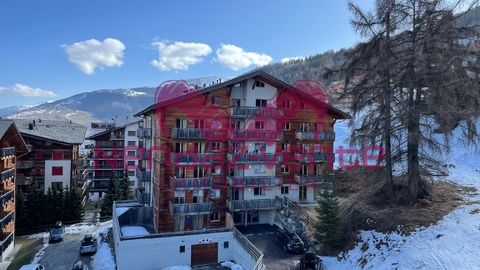 Pracondu appartement 3,5 pces à 50 m du télécabine, ski-in