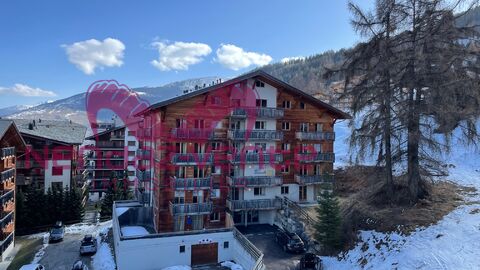 Pracondu appartement 3,5 pces à 50 m du télécabine, ski-in