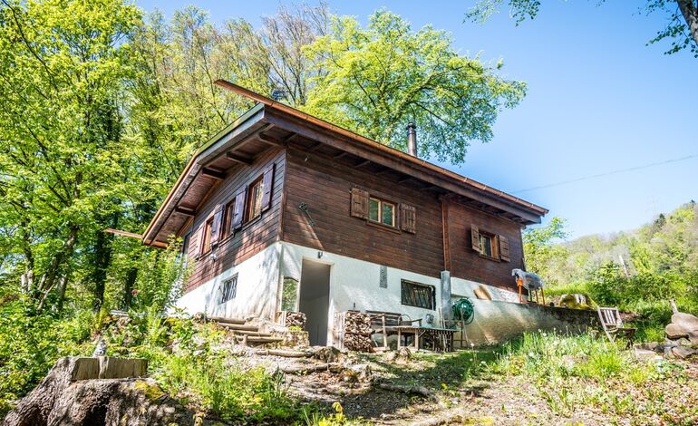 Chalet individuel sur une parcelle de 2'500 m2
Belle vue sur le lac