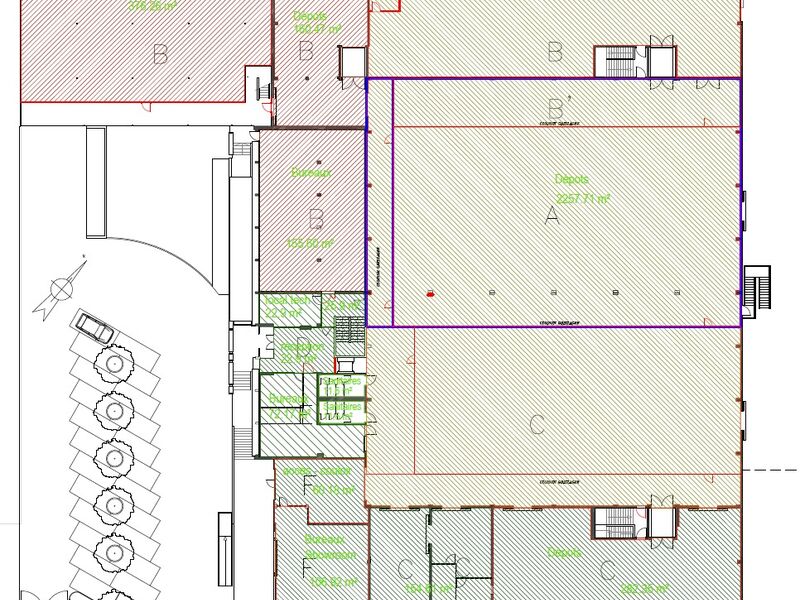 Workshop, depot, offices 2'291m2 divisible