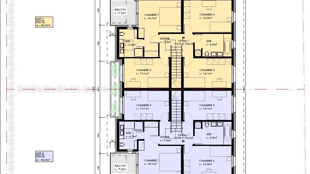Plan - Etage