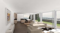 Moderne 5.5 Zimmer-Wohnung in Zweifamilienhaus gebaut nach Minergie- Standard