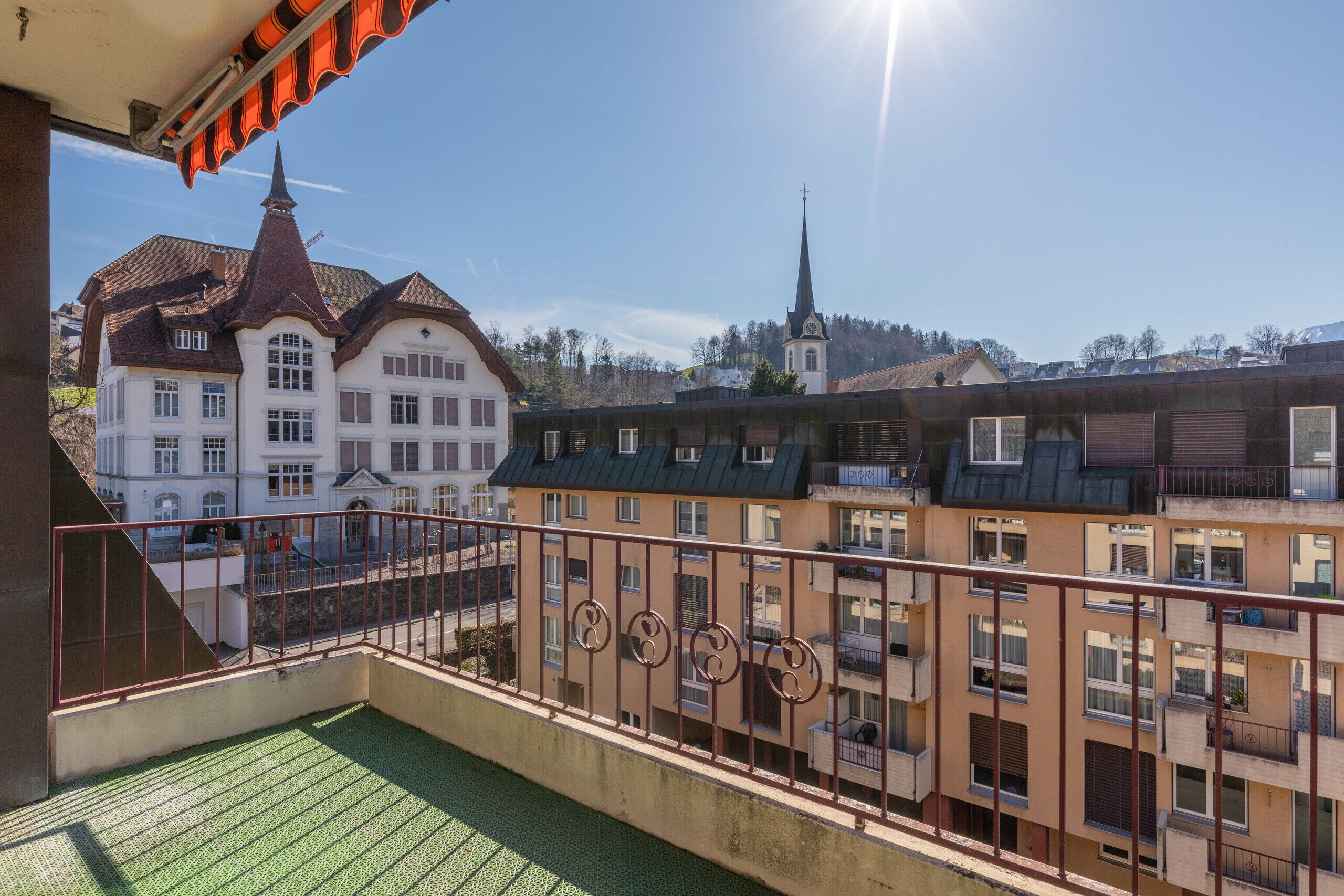 Balkon Süd (Sicht Richtung Südosten)