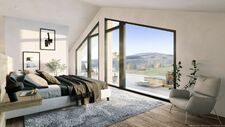 5,5 pces de standing en duplex avec vue panoramique d'exception