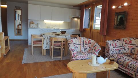 Joli appartement de 3 pièces, calme,
à côté des pistes à Grimentz