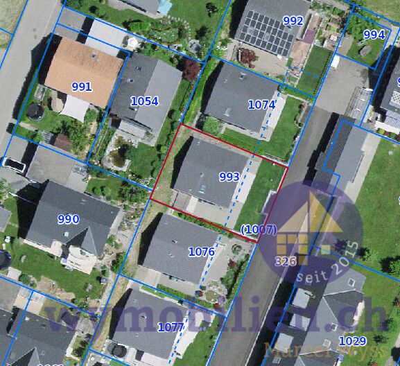 Parzelle Nr. 993 mit 345m2 