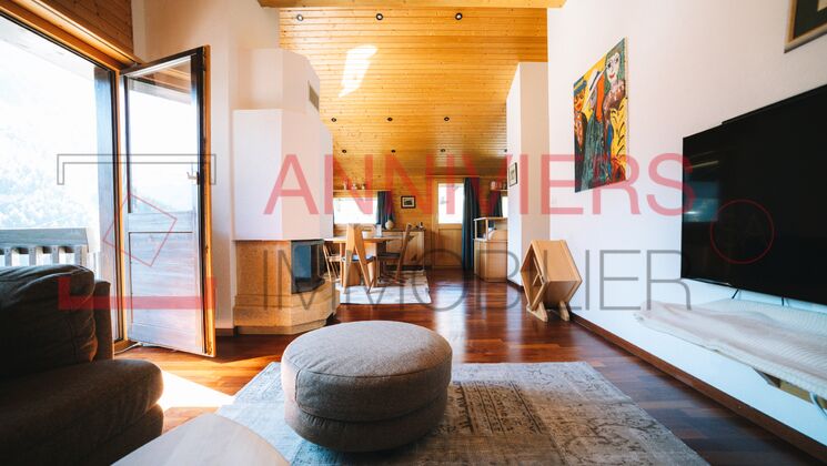 Joli appartement de 3.5 pièces, calme,
À côté des pistes à Grimentz
