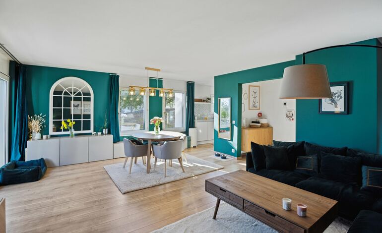 Bel appartement familial avec grand jardin !