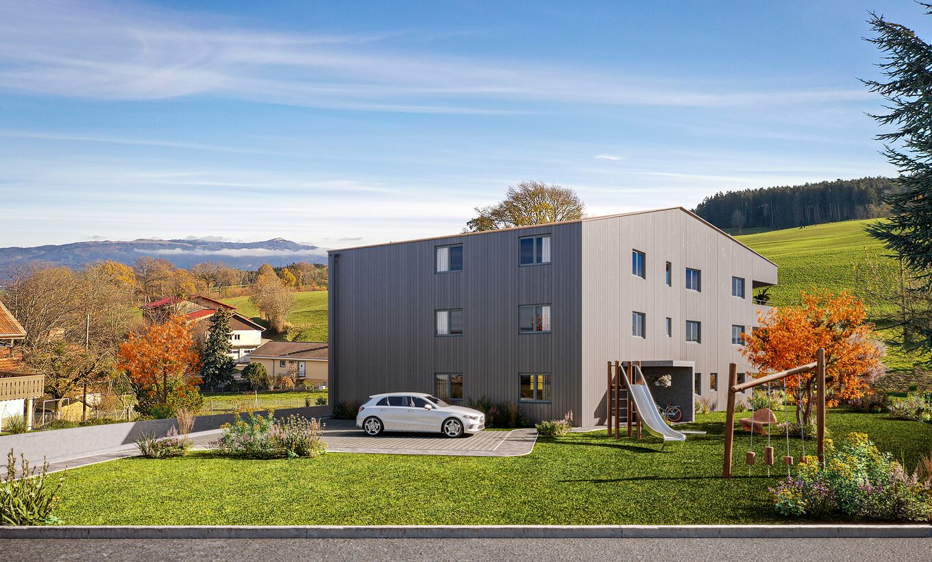 New and modern: Your future apartment in the heart of the village