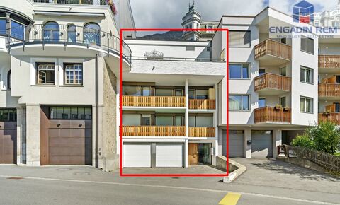 Residential and commercial building in the core zone