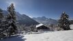 Chalet in Gryon mit separatem Studio, Blick auf die Berge