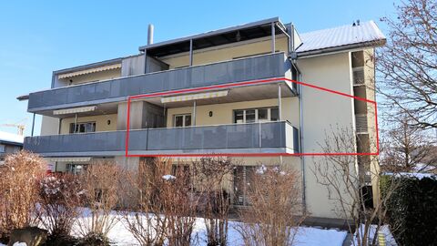 À vendre:
Appartement 4.5-pièces au 1er étage
Idylle rurale