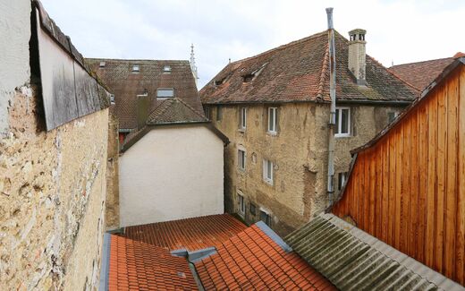 Magnificent duplex in the old town of Porrentruy.