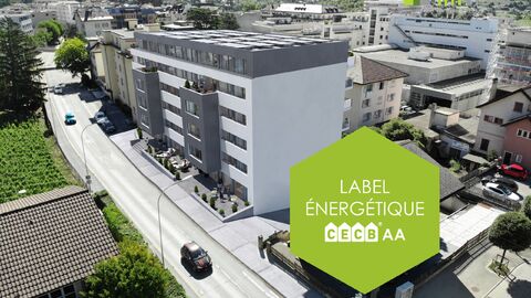 New project - town center of Sierre