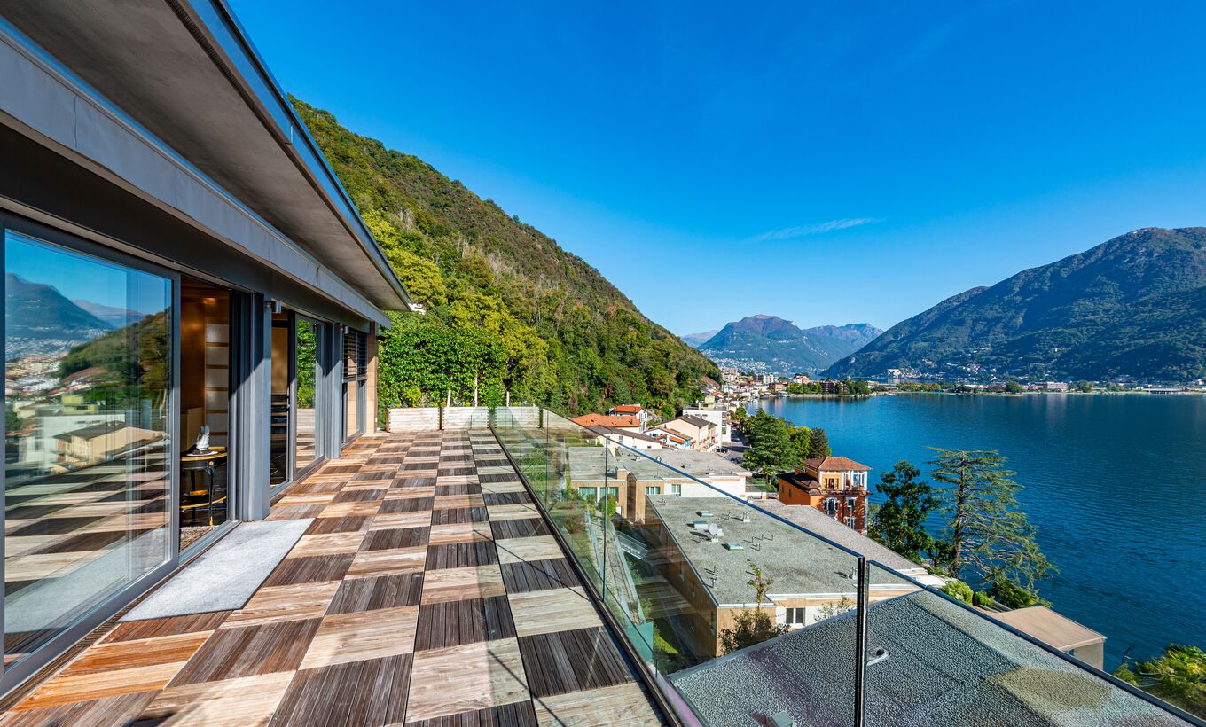 Penthouse-Triplex mit privatem Pool und atemberaubender Aussicht